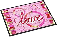 Vista 183 de Caroline's Treasures PJC1117JMAT - Felpudo para puerta delantera de 24 x 36 pulgadas, tapete antideslizante lavable de pelo bajo, 24 x 36 pulgadas