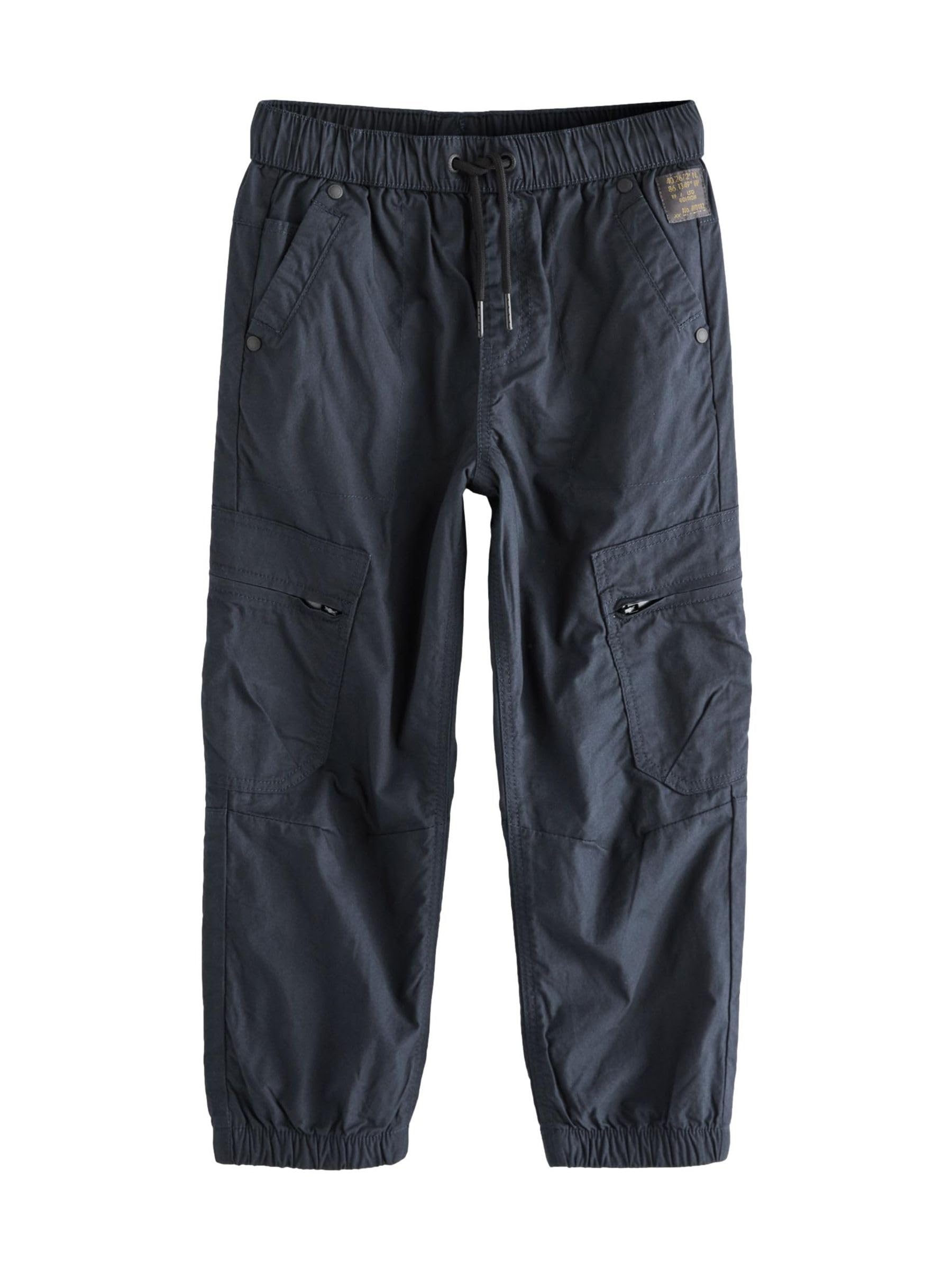 Pantalones cargo con forro térmico NEXT para niños con bolsillos funcionales 6