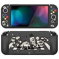 Vista 25 de PlayVital ZealProtect - Funda protectora suave para Nintendo Switch OLED, protector flexible Joycon Grip Cover para Nintendo Switch OLED