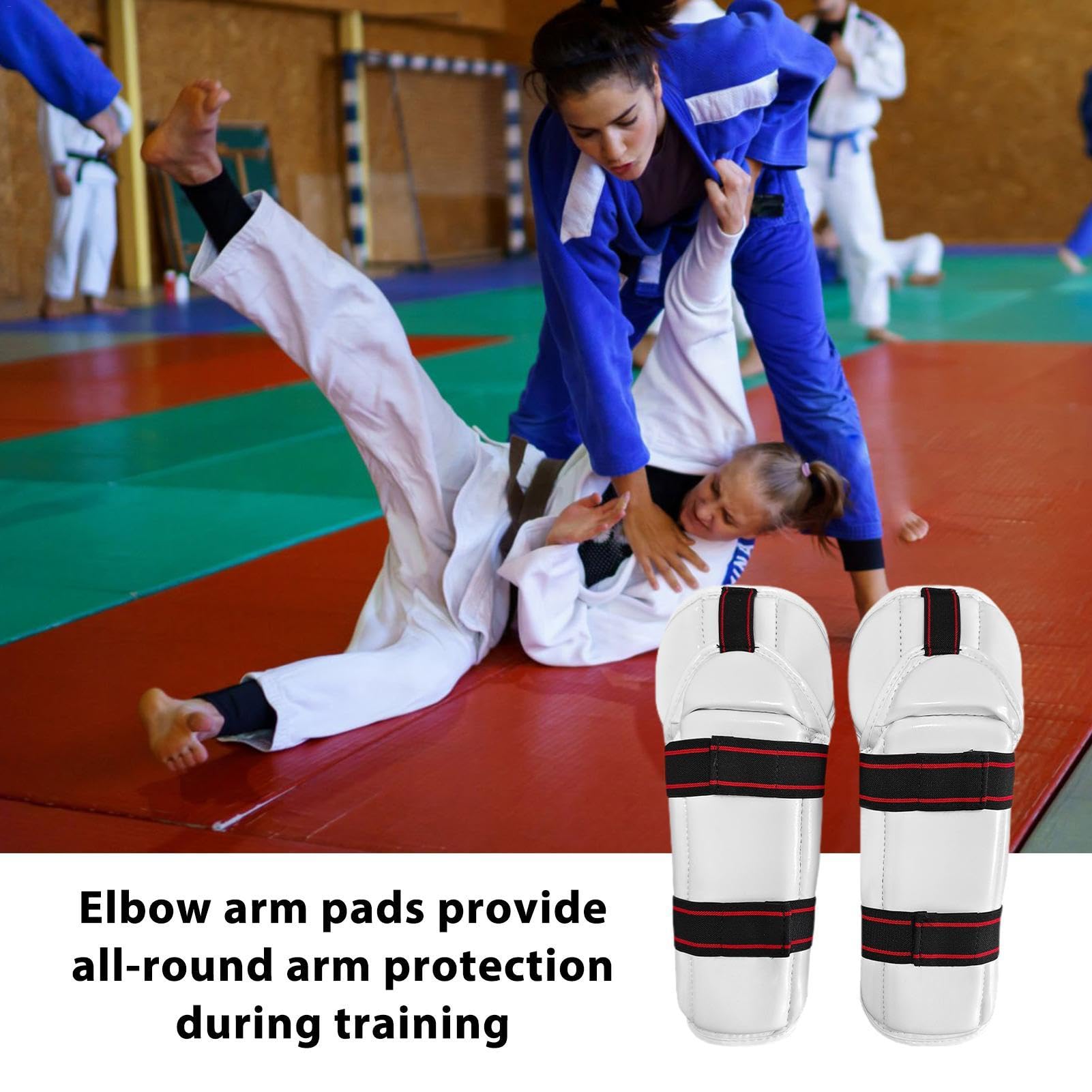 Generic Protections de bras | Protège-avant-bras de taekwondo – Équipement de protection avec surfaces en polyuréthane pour le combat, le taekwondo et la boxe