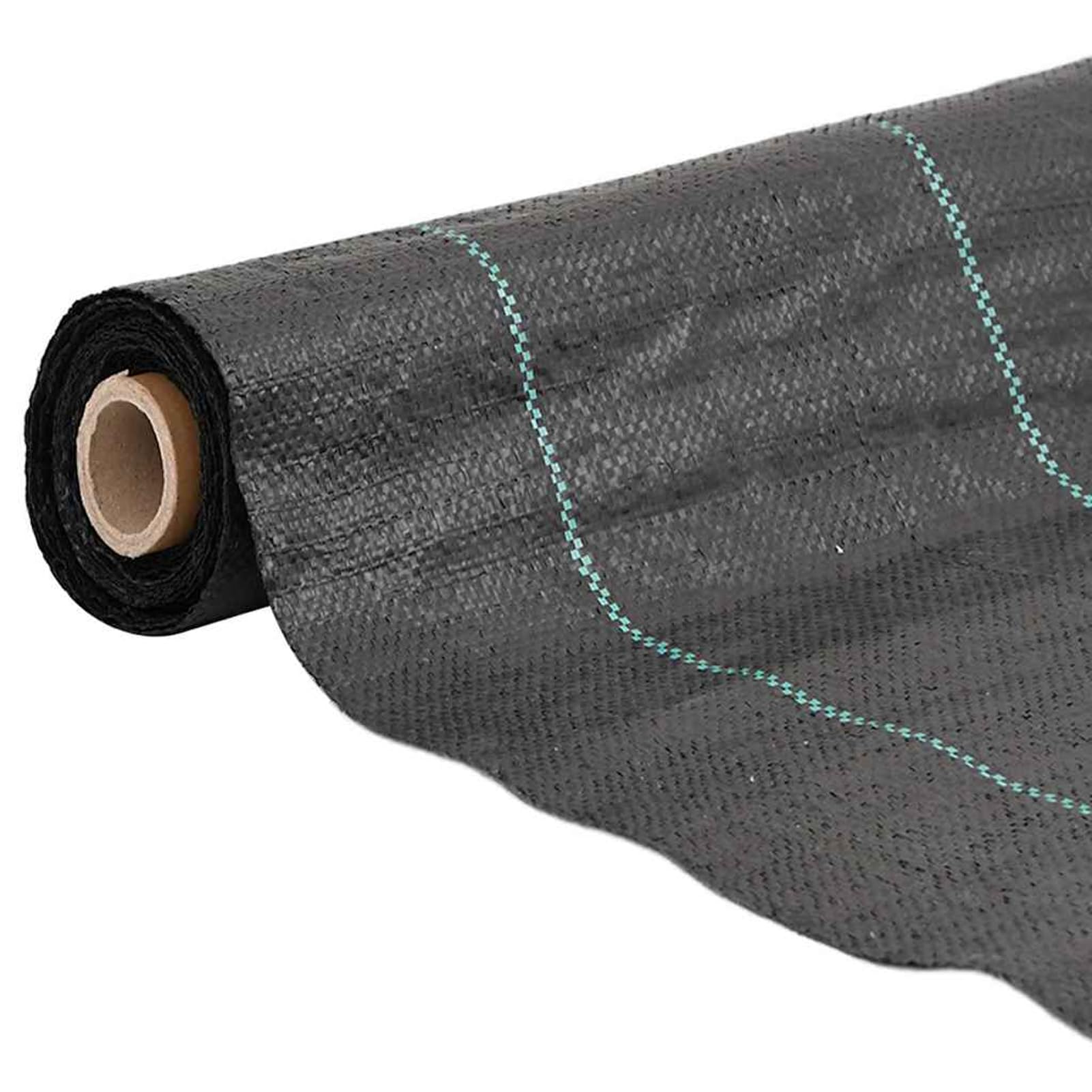 Homgoday Unkrautvlies 2x50 m Schwarz PP Unkrautfolie Gartenvlies Mulchvlies Unkrautschutz UV-stabilisiert wasserdurchlässig für Garten Landschaftsbau Hochbeet Kiesweg Terrasse 4005195