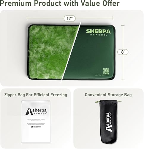 Miniatura 4 de Paquetes de hielo de gel flexibles medianos para lesiones reutilizables Paquetes suaves de calor y frío para lesiones para tobillo, brazo, pie,