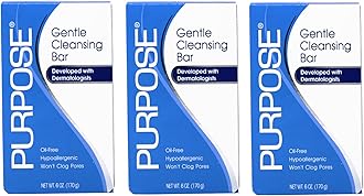 Purpose Gentle Cleansing Bar 6 Oz (Pack of 3)
