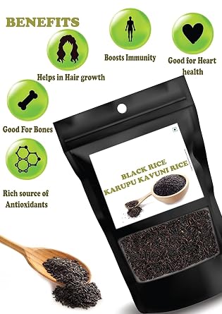 TV Black Rice/Karuppu Kavuni Rice (100 Gm)
