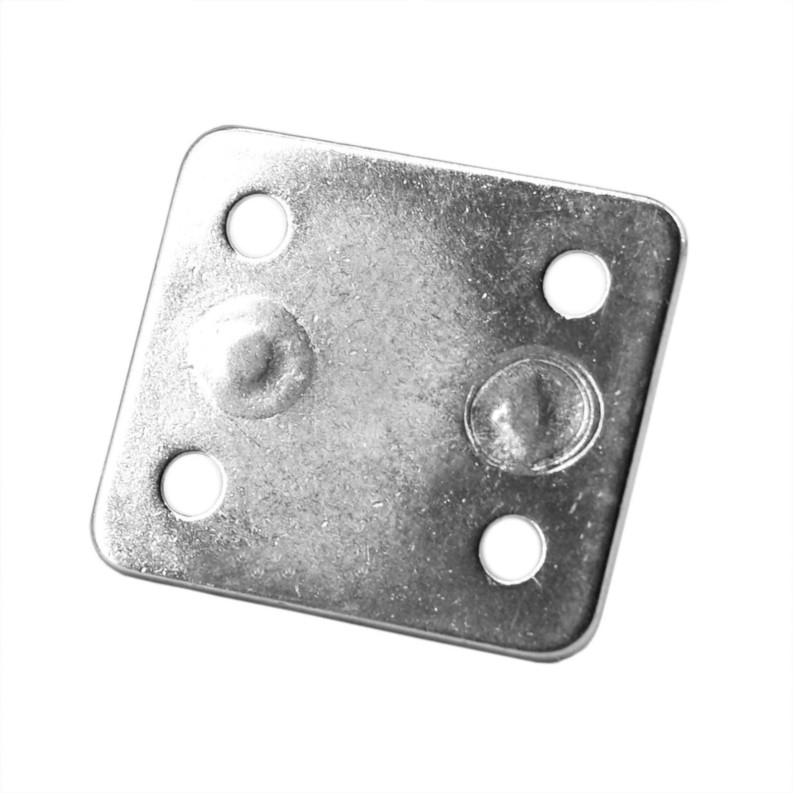 Piastra rettangolare M10 in acciaio inox, resistente, per fissare e installare sacchi di sabbia, cesti sospesi, altalene, 2 pezzi