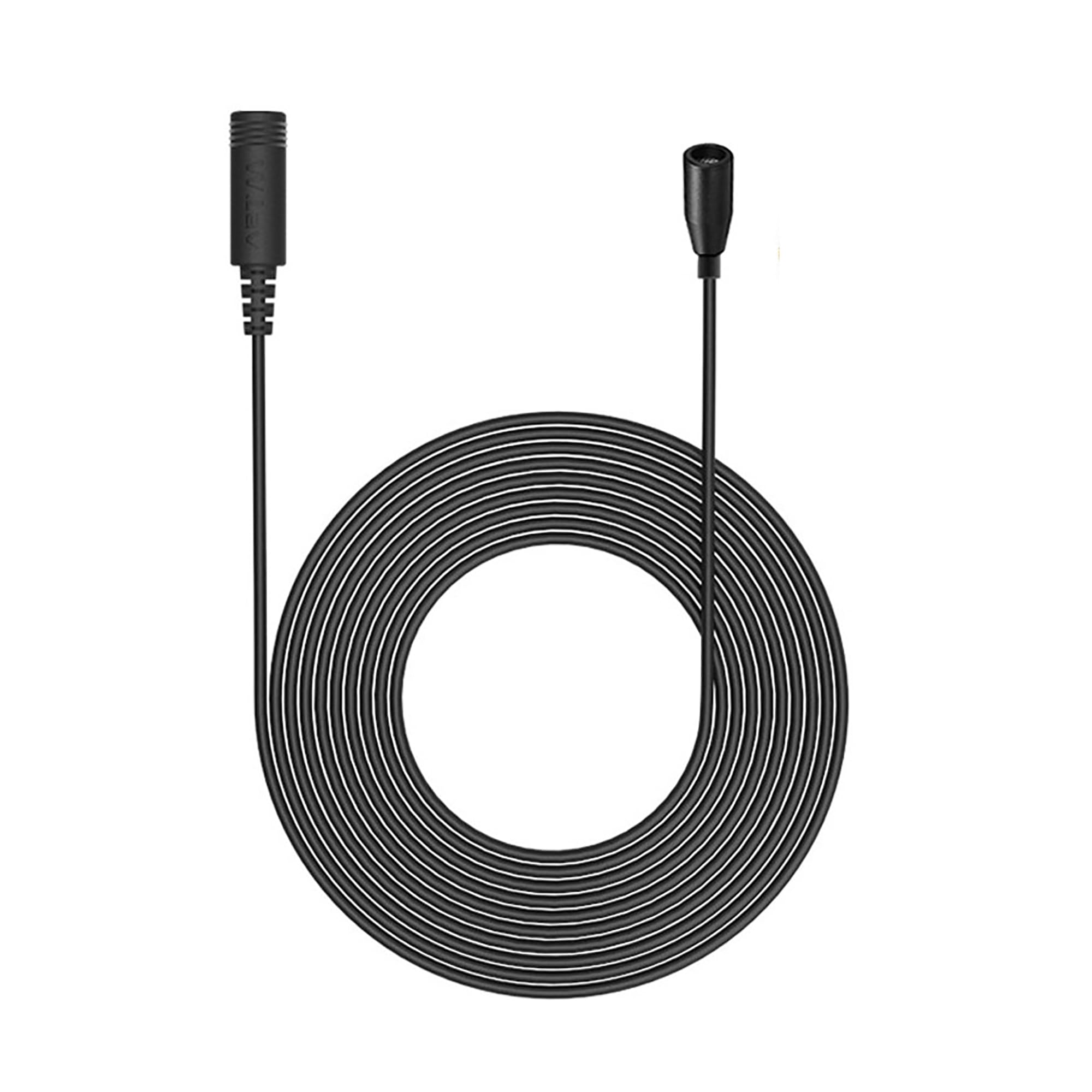 Deity W.Lav Pro Microphone Cravate Professionnel à condensateur 4 mm 1,8 m IP57 étanche 83 DB de diamètre pour vlog Live (Noir, sans Adaptateur Microdot)