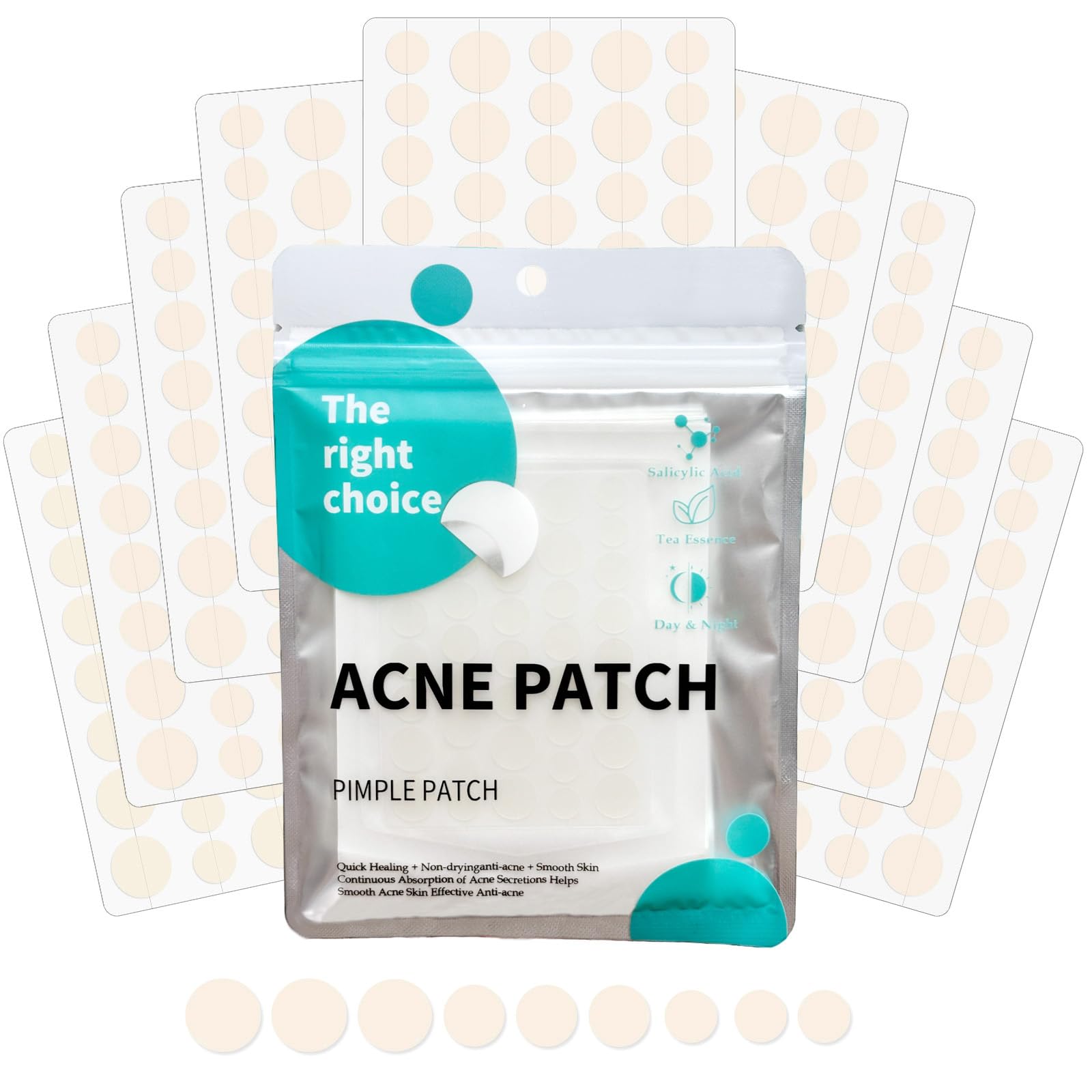 ALULU 360 Stück Pickel Patches