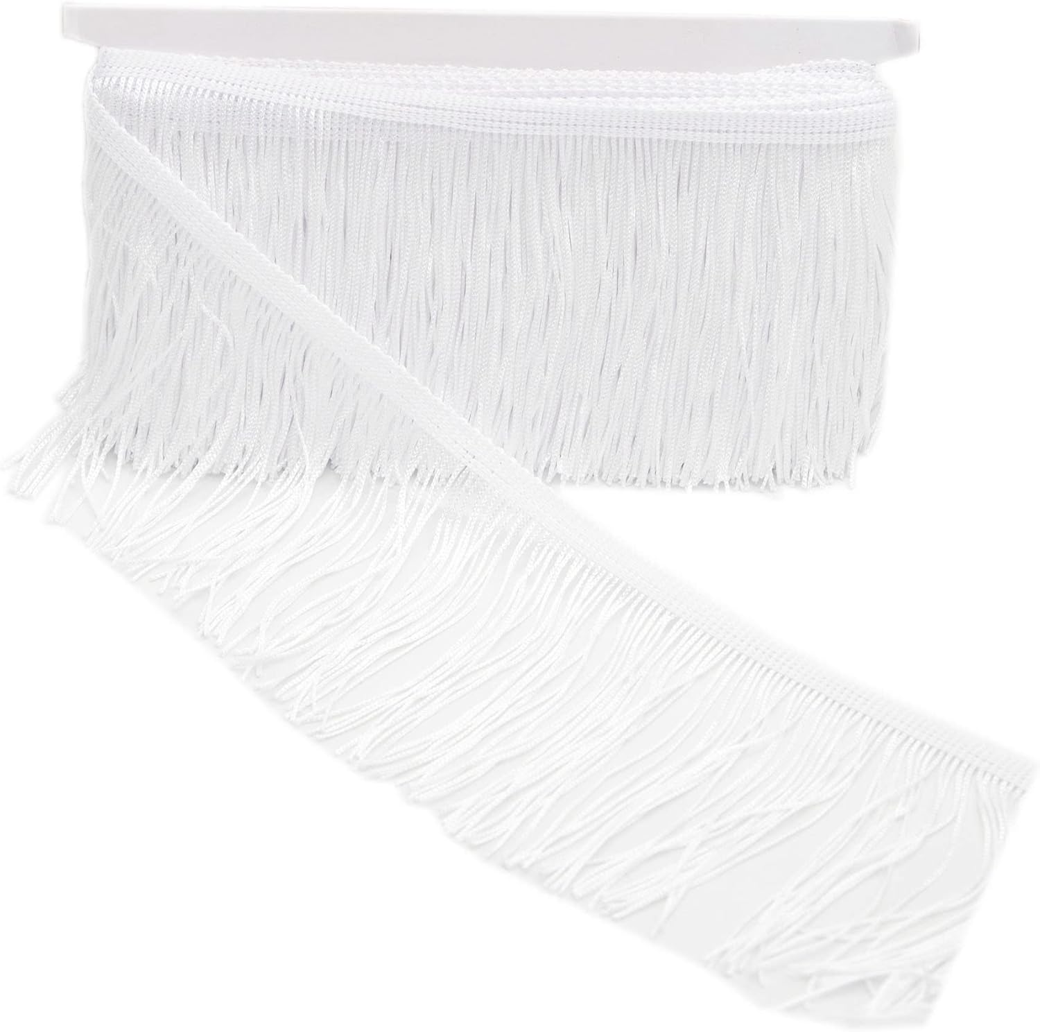 5 Yards Medium Pink Fringe Trim Lace Tassel Chainette 15cm Wide Fringe Trim Ribbon For DIY Latin Dress Stage Clothes Accessories Lace Ribbon