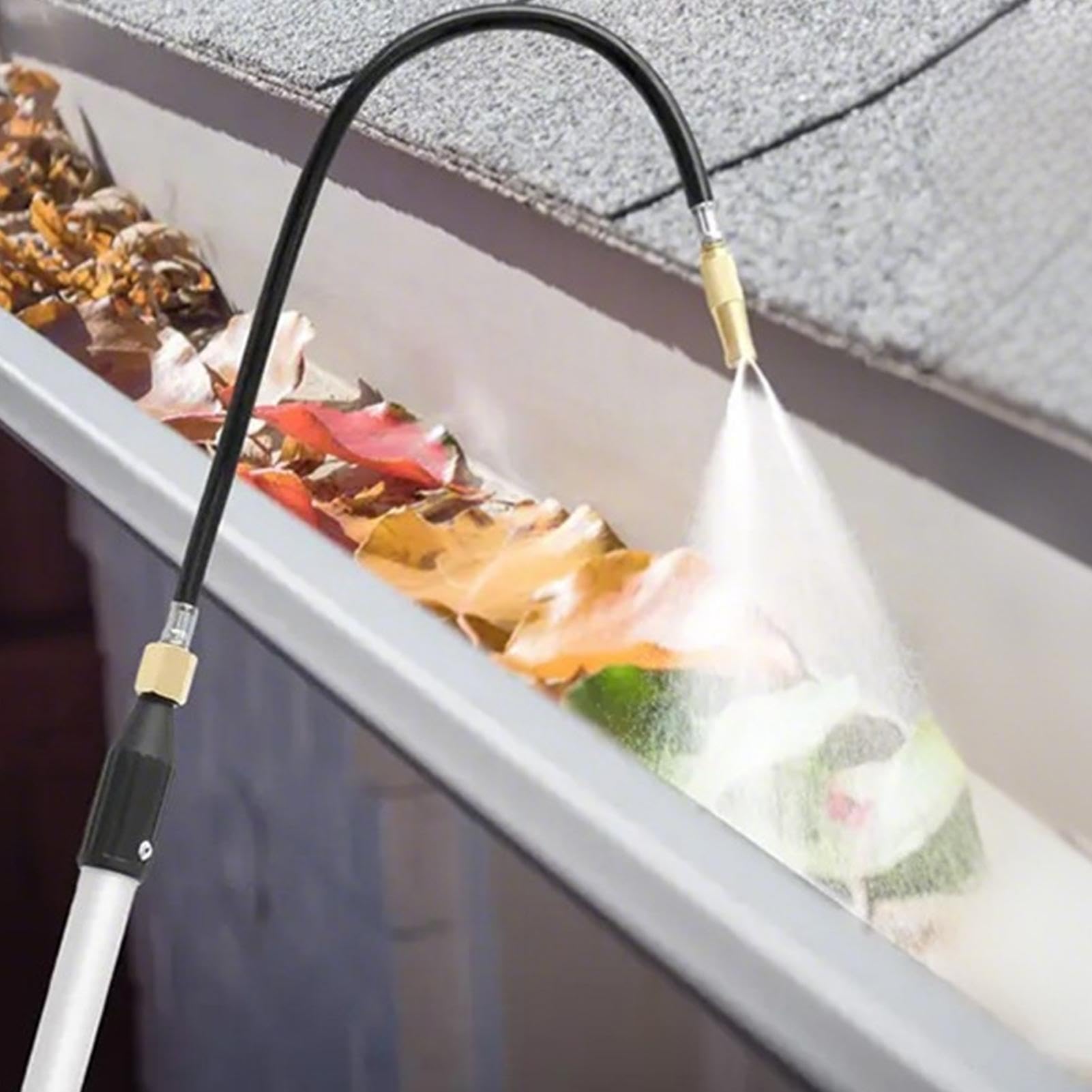 Herramienta De Limpieza De Canalones Varilla De Limpieza Telescópica | Varilla De Extensión Para La Limpieza De Canalones Para Hojas Basura Residuos Ramas Del Hogar