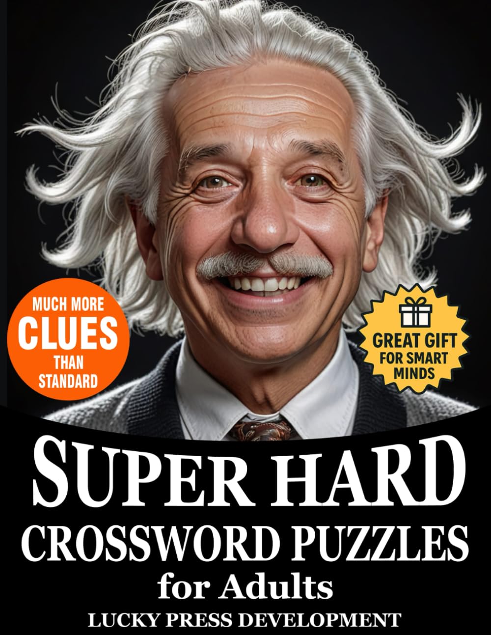 Super Hard Crossword Puzzles for Adults: An Exclusive Mind Challenge for True Experts – Ultra-Difficult Crosswords and Logic Challenges to Train Your ... Edition for Smart Seniors (Expert Crosswords)