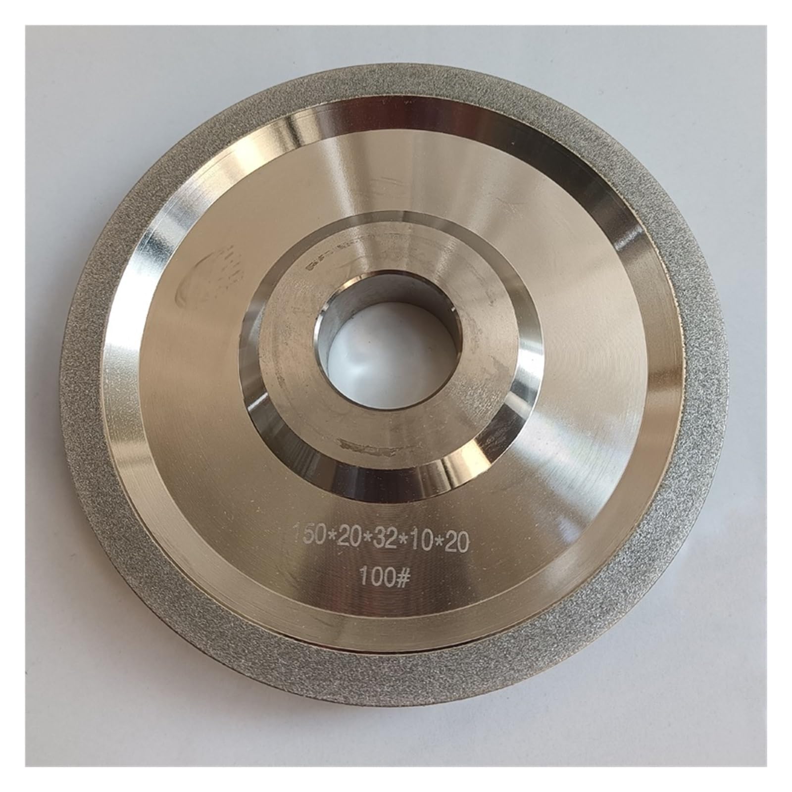 Muela abrasiva de Diamante de aleación for rectificado de cerámica, tungsteno, Acero, CBN, Fresa, Cuchillo de Tallado, máquina de afilar, 150 x 32 Agujeros
