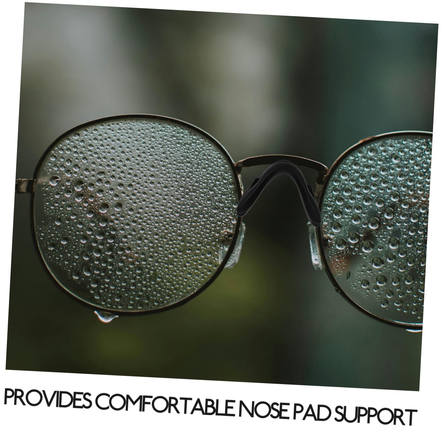 5 Piezas Separadores De Almohadillas Nasales Para Gafas De Sol Almohadillas Para La Nariz Orificios Nasales Nariz Pegatinas Almohadillas Nasales De Repuesto Goma Tr Diez Black FRCOLOR