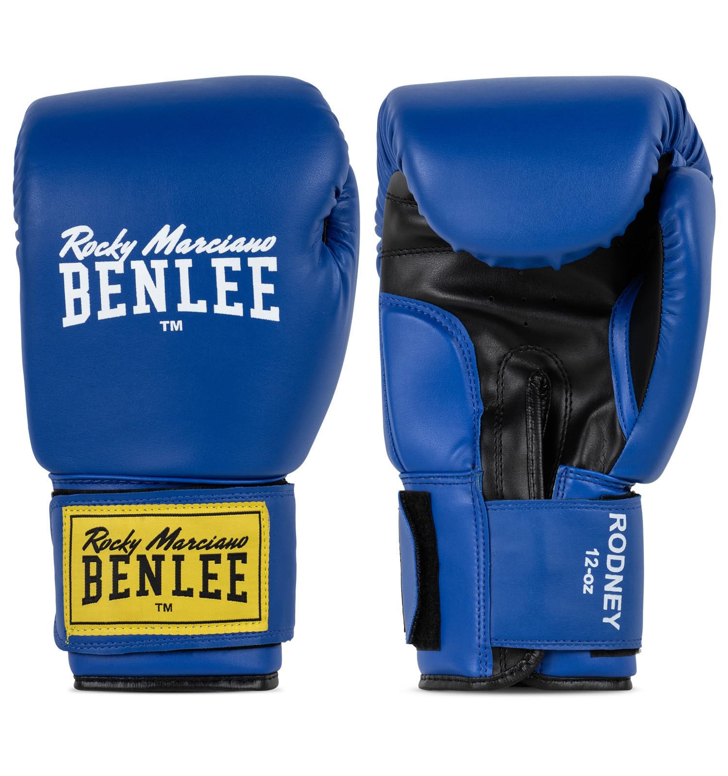 Ben Lee Rocky Marciano Rodney PVC Boxing Glove, Blue/Black, 16