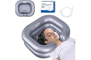 Inflatable Shampoo Basin Portable For Bedridden Hair Washing at Home