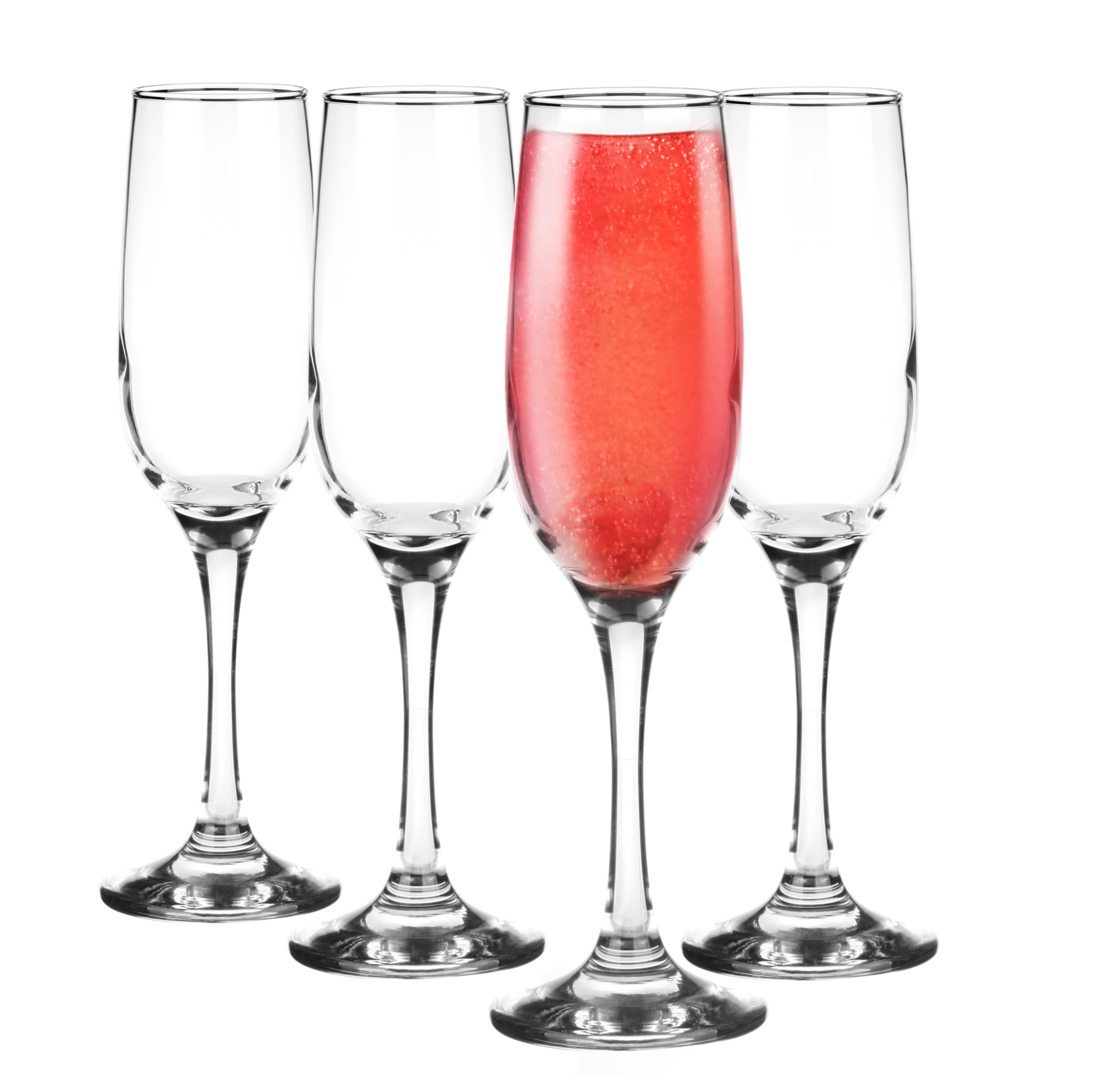 Glasmark KROSNO 1992 Champagne Glasses Set of 4 Glasses 200 ml Cocktail Glasses Champagne Prosecco Glass Dishwasher Safe