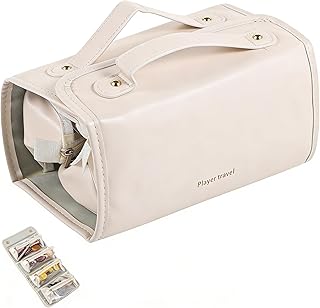 Bolsa de maquillaje de viaje, bolsa organizad...