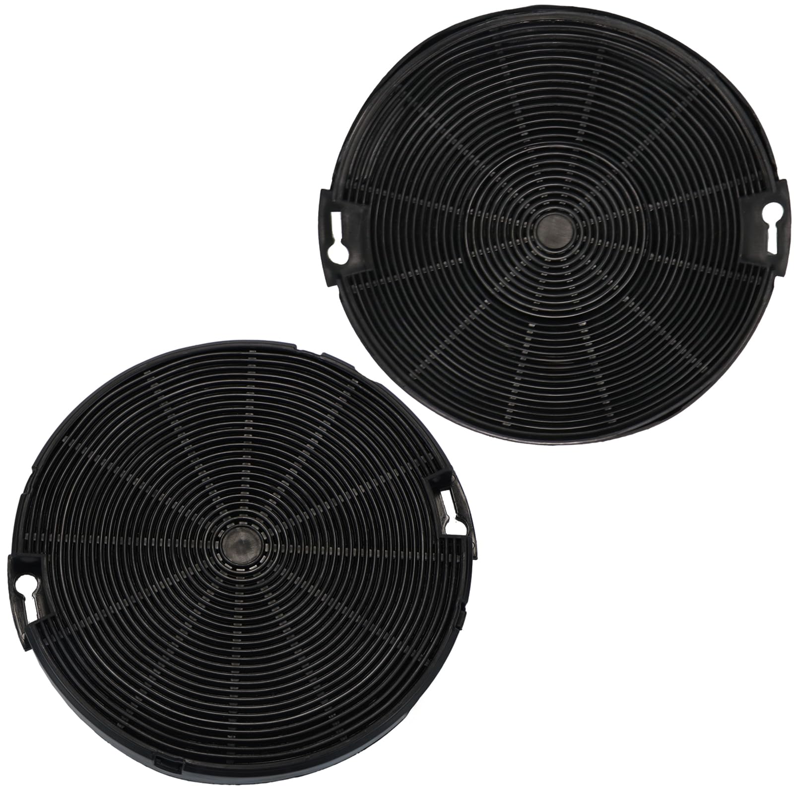 SPARES2GO Carbon Vent Extractor Filter for IKEA Cooker Hood (Pack of 2 or 4)