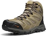 NORTIV 8 Waterproof Steel Toe Work Boots for Men Industrial Safety Slip-Resistant Shoes Construction Protective Boot ARMADILLO-STL