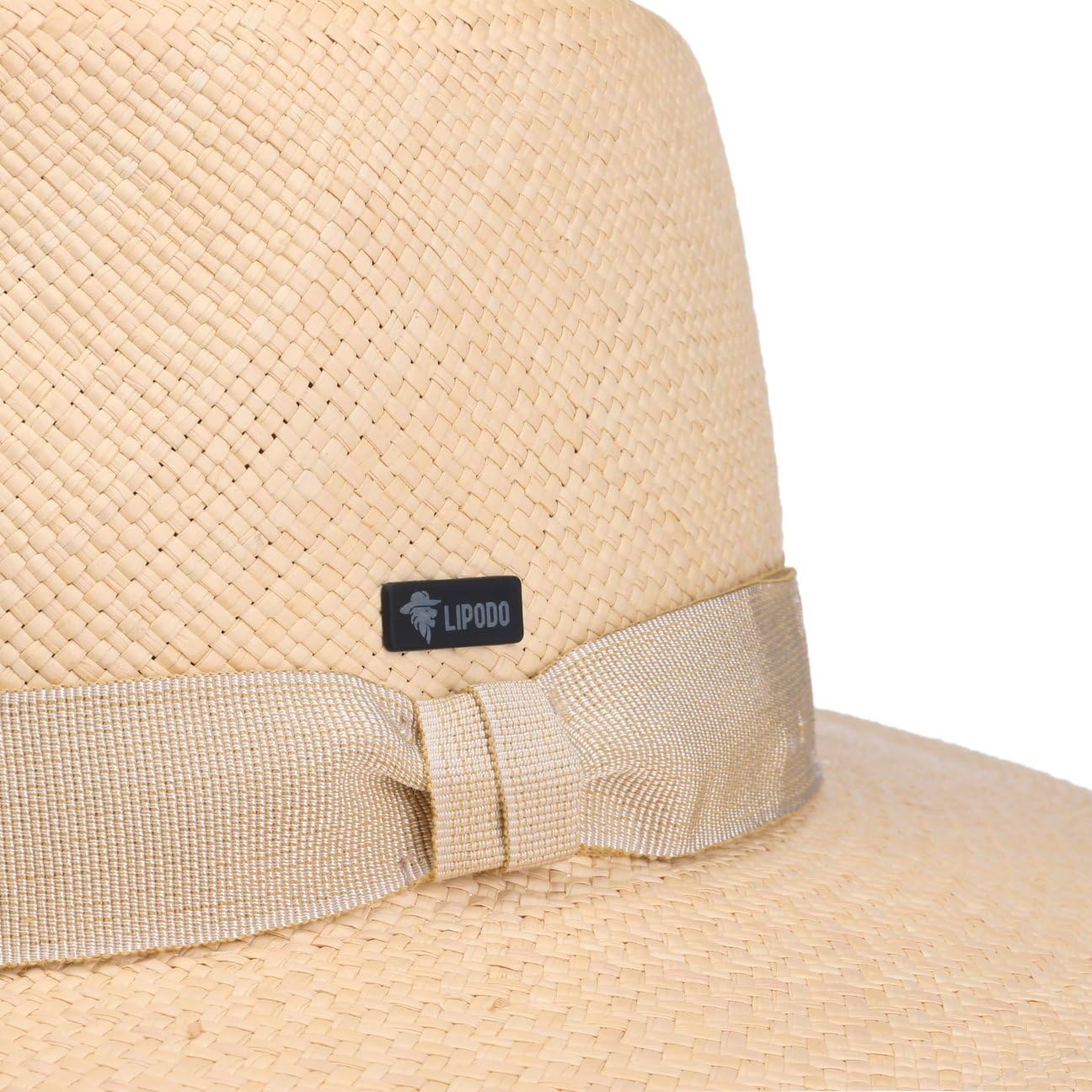 LIPODO Green Band Traveller Cappello Panama Prodotto in Italia Unisex Primavera Estate