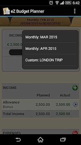 eZ Budget Planner (Free) - Planejador de orçamento fácil (grátis)