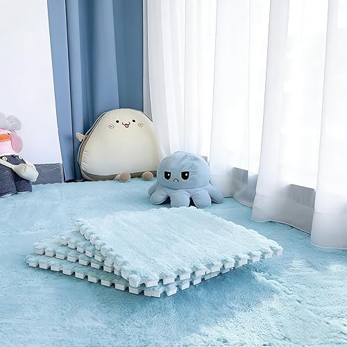 Lot de 12 dalles de sol en mousse à emboîter