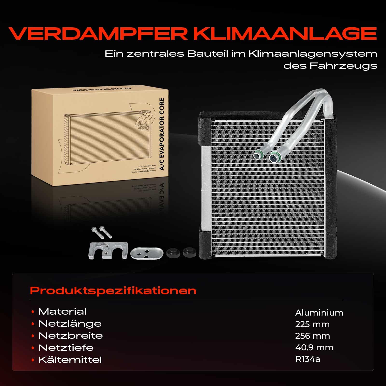 Frankberg Evaporador del aire acondicionado Compatible con Juke F15 1.6 Juke F15 1.5 dCi Cube Z12 1.6 16V Cube Z12 1.5 16V Juke F15 1.5 Replace# 64058,272801FC2C