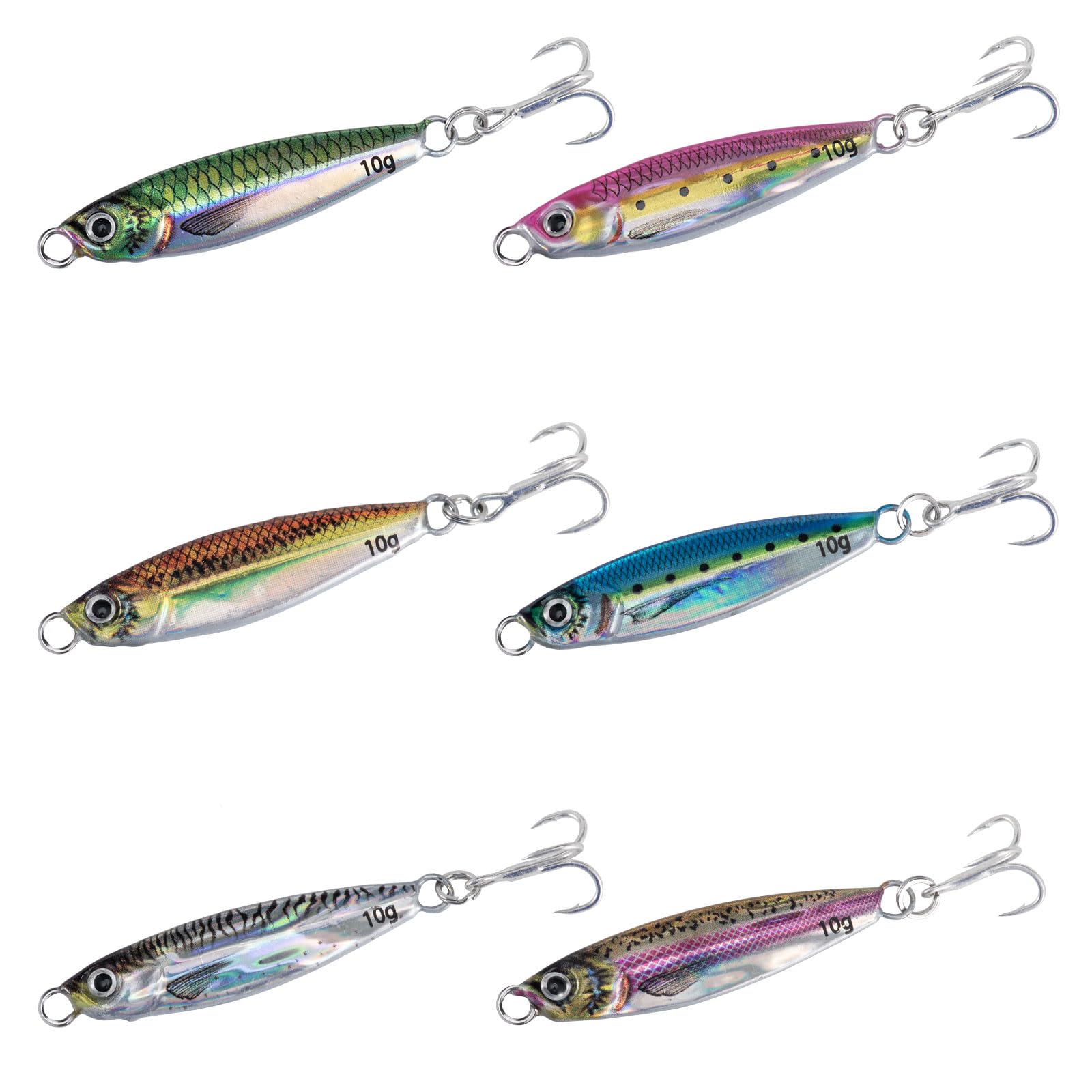Goturefishing Jigs Lead Vertical Jig Saltwater Jig Fishing Lures