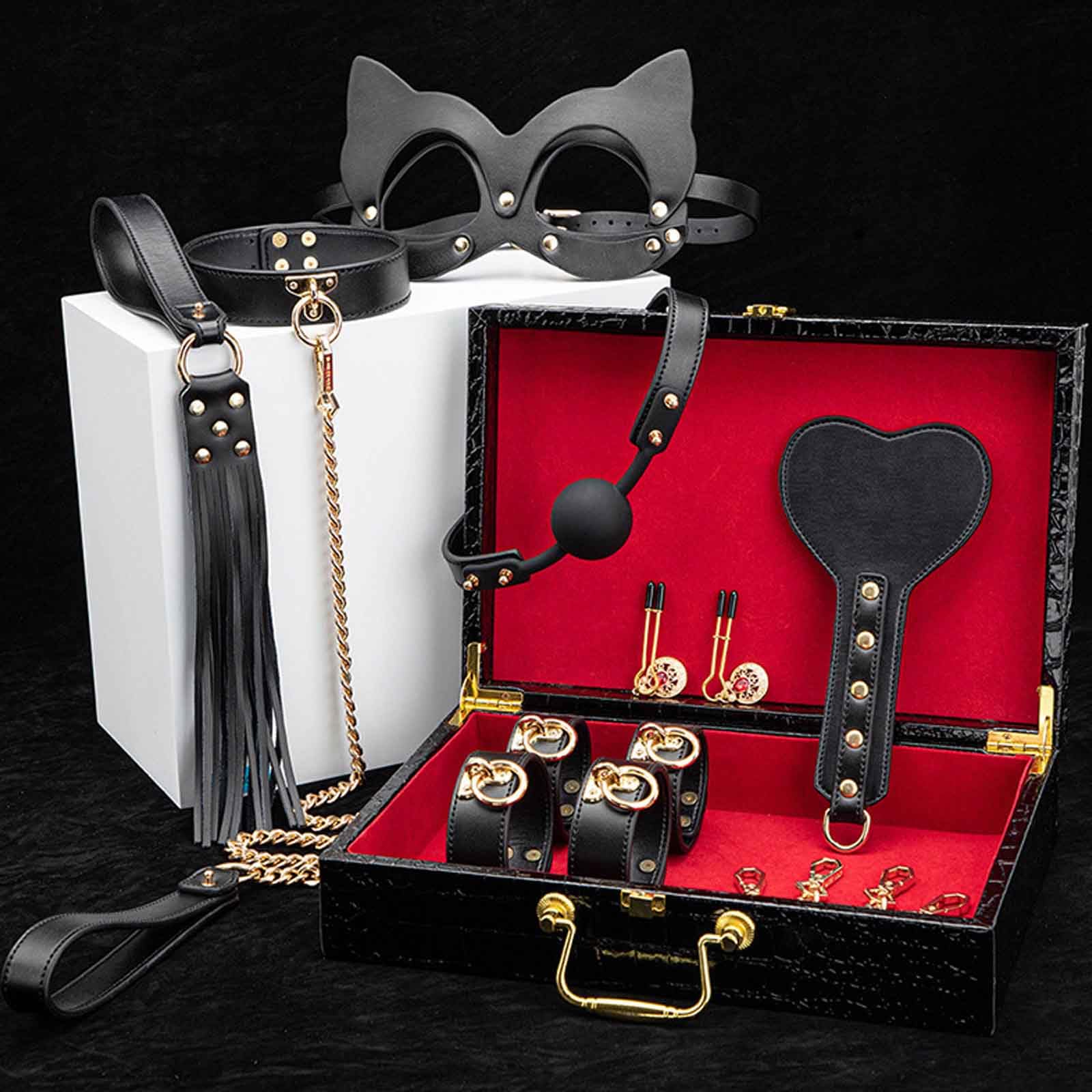 Kit Sexuel Adulte Couple Soft Kits De Bondage Sm Bondaged Adult Bdsms Set Femme Fouet Accessoires Adulte Pour Attache Sex Bdsm Sexes Poignet Menotte Retenue Et Ensemble Sexuel Menottes,#1