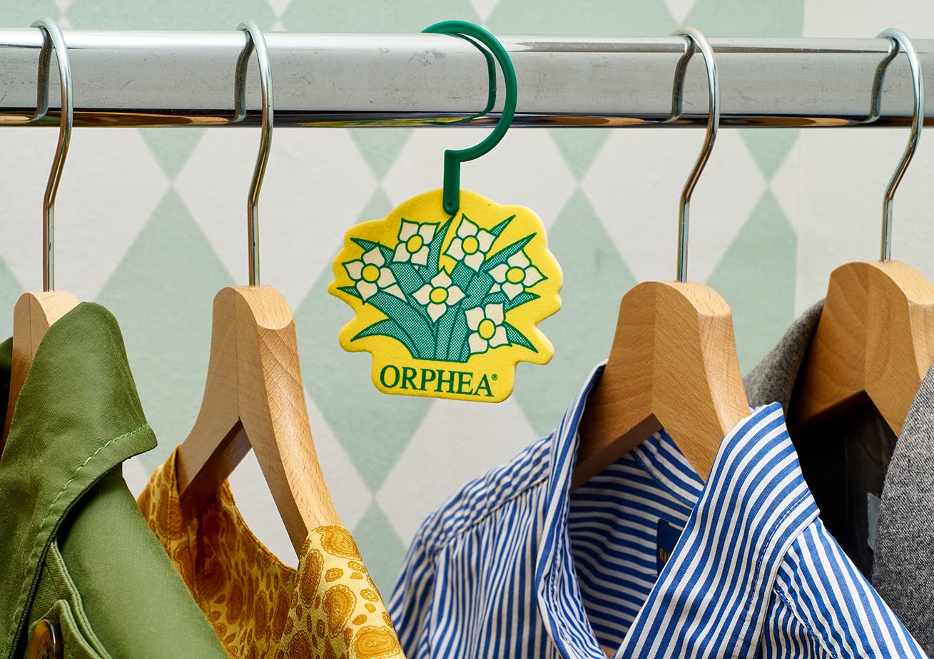 ORPHEA® 2 pcs Insects and Moth Repellent Hanging Closet I Wardrobes I Swiss Made I Keep Moths Away from Clothes,Fabric,Accessories, Flowers Fragrance (B09BQX7R14) Amazon Price History, Amazon Price Tracker