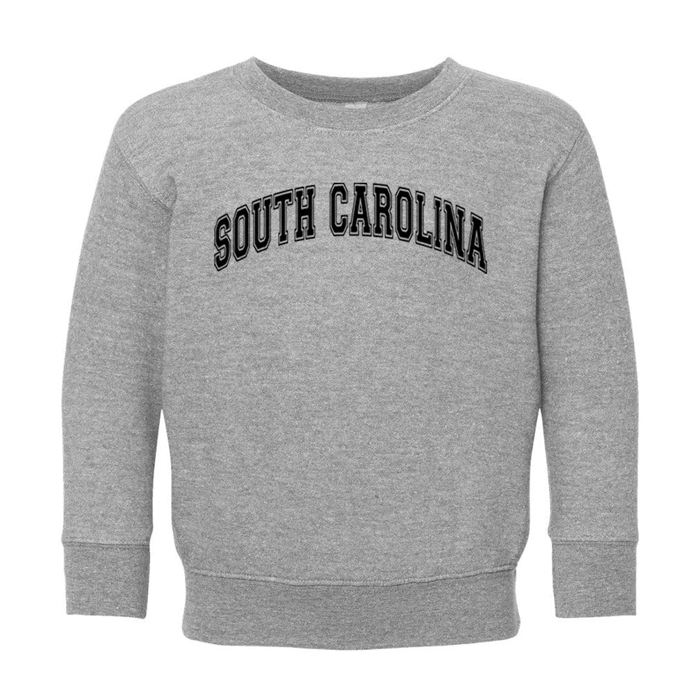 Arch South Carolina Kids Sweatshirt Toddler 3T Heather Grey