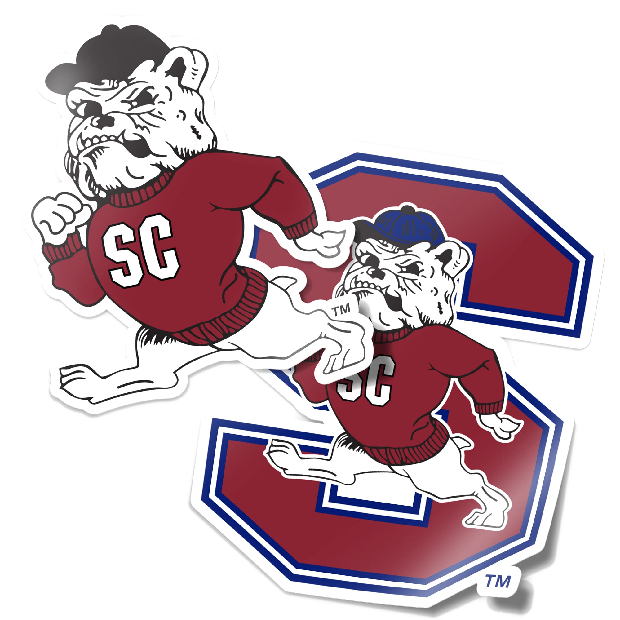 South Carolina State University NCAA Sticker Pack - Vinyl Decals For Laptop, Car, Water Bottle