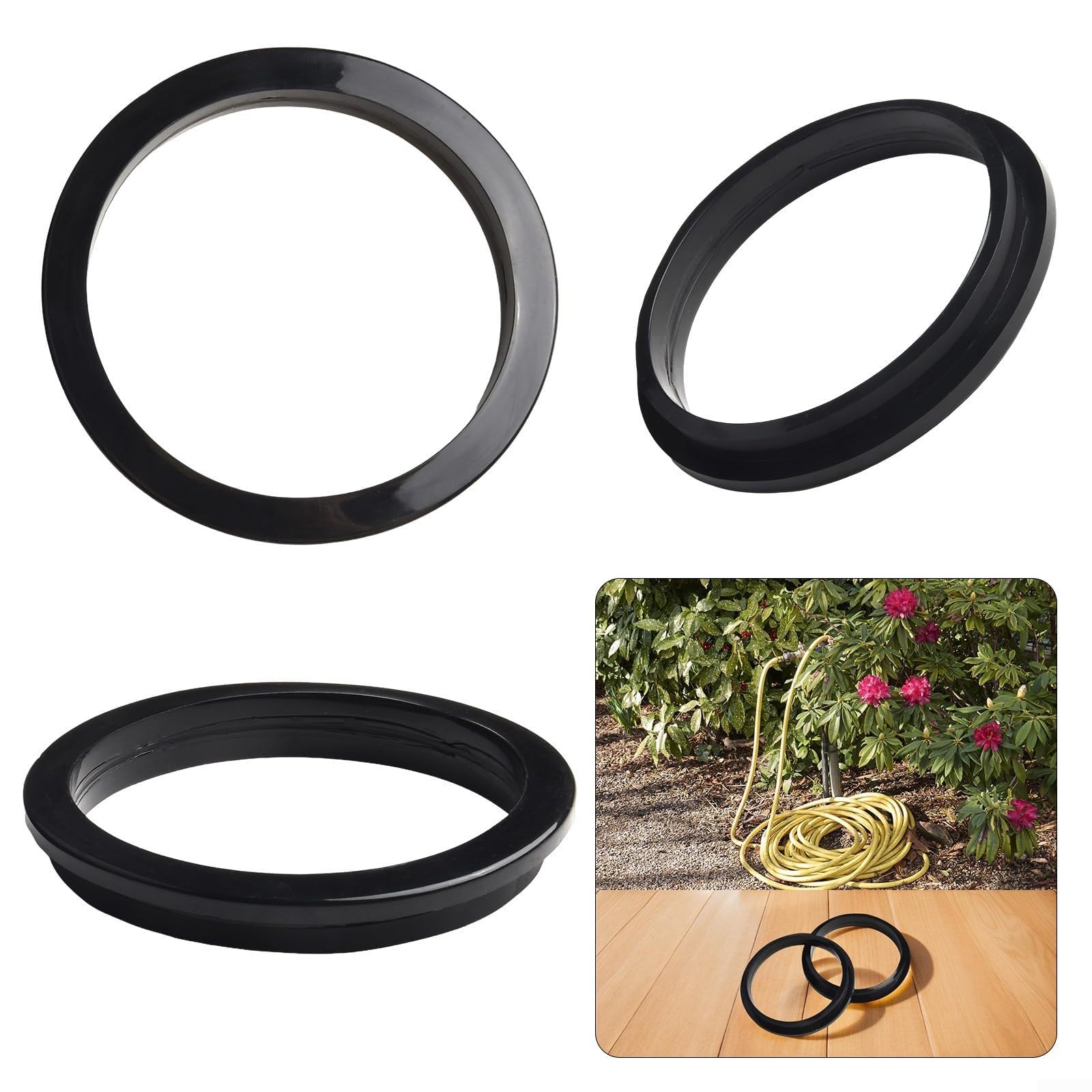 Lot de 2 joints de rechange pour filtre d'entrée DN 100