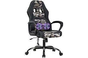 Ergonomic Gaming Chair with Massage: Comfort for Intense Gameplay