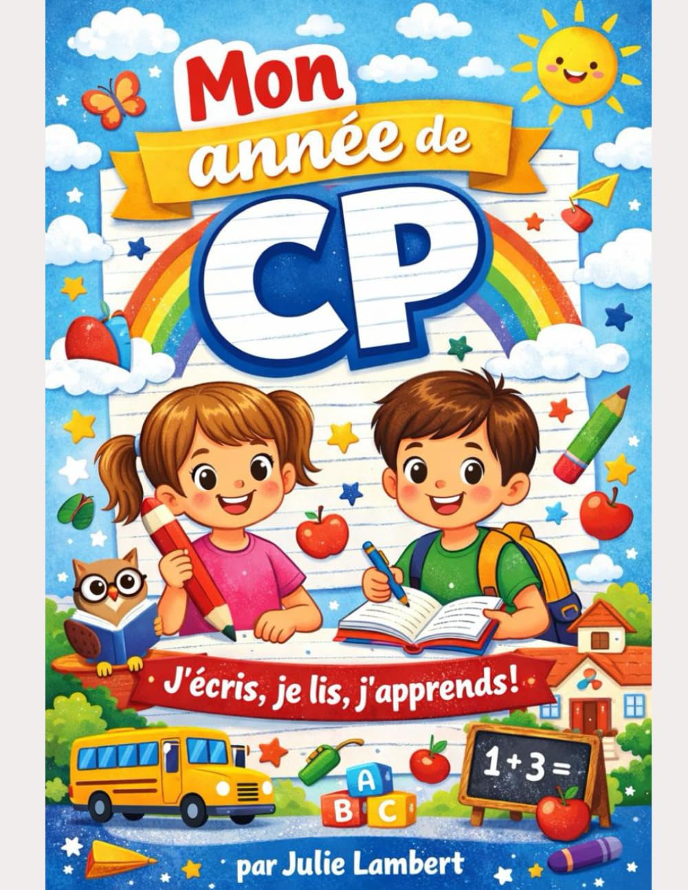 Mon année de CP: Cahier d’écriture pour préparer l’entrée en CP – Lettres, mots et confiance