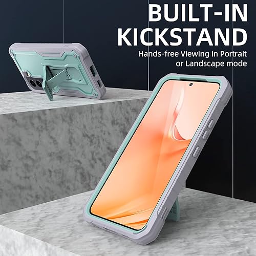 Miniatura 5 de DUOPAL Funda para Samsung Galaxy S22 5G (solo no es compatible con Plus o Ultra), funda de protección de grado militar con protector de pantalla HD