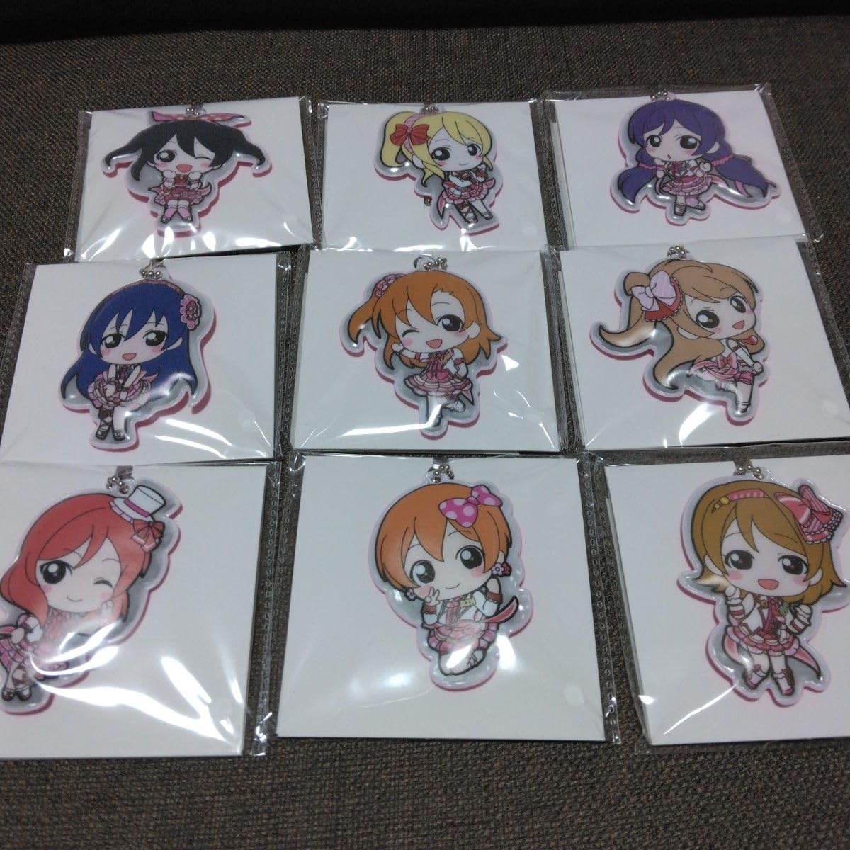 ラブライブ！スクフェスAC リフレクターキーホルダー Amazon.co