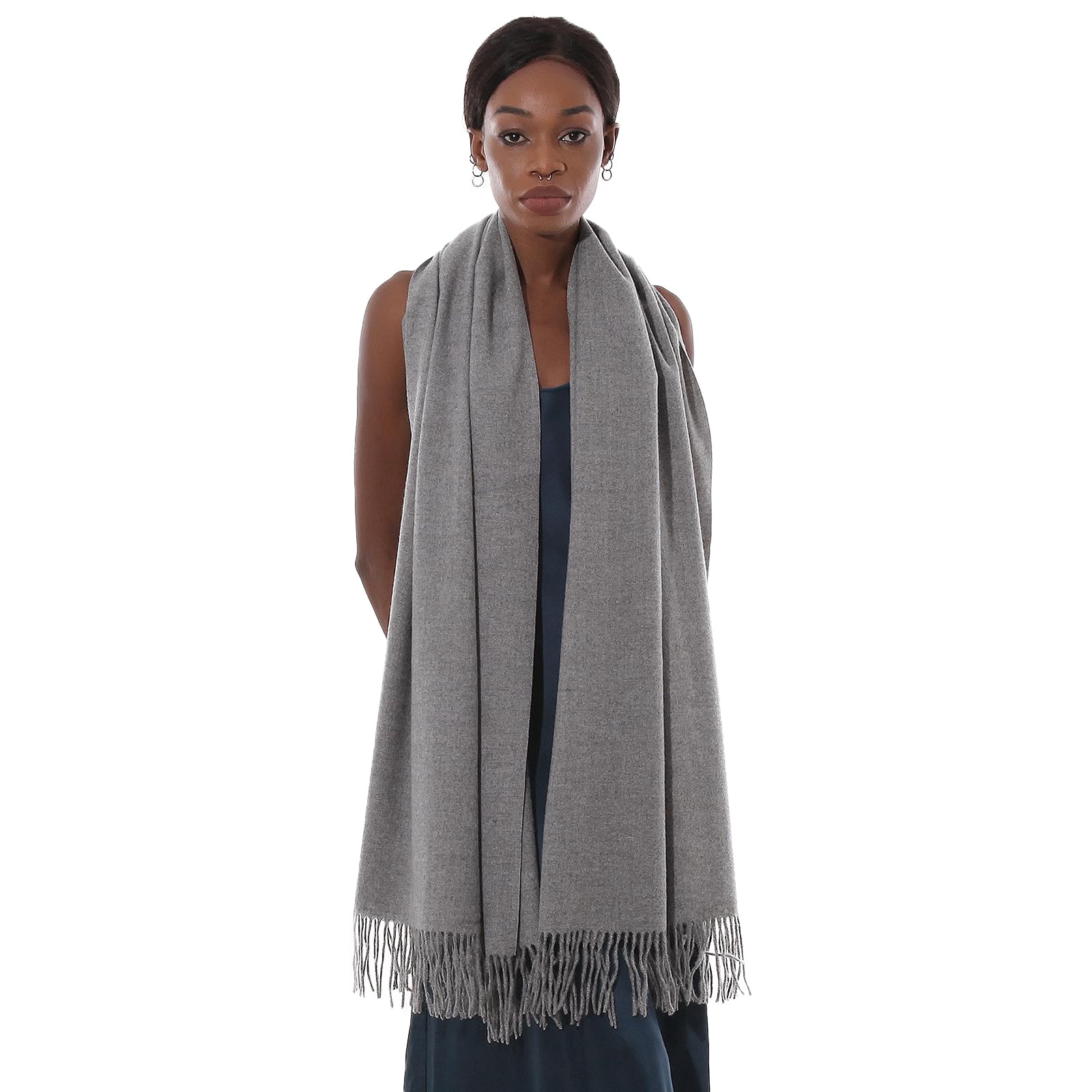 PIOYMEYA Schal Stola Festlich Fur Abendkleid Pashmina Schals Tücher für Damen Winter