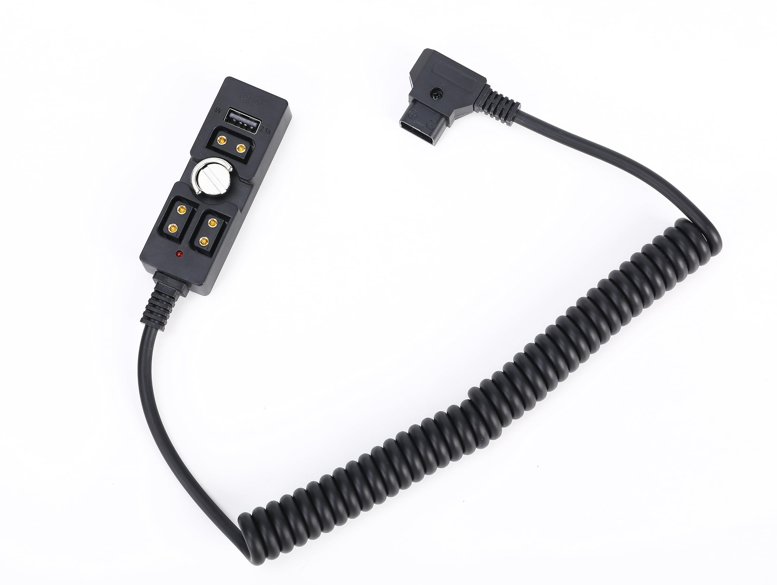 Chikoni D-Tap Splitter Auf 4 Ports - Mit USB, Für Kamera-Akkus Von Anton Bauer, ARRI, RED, Tilta