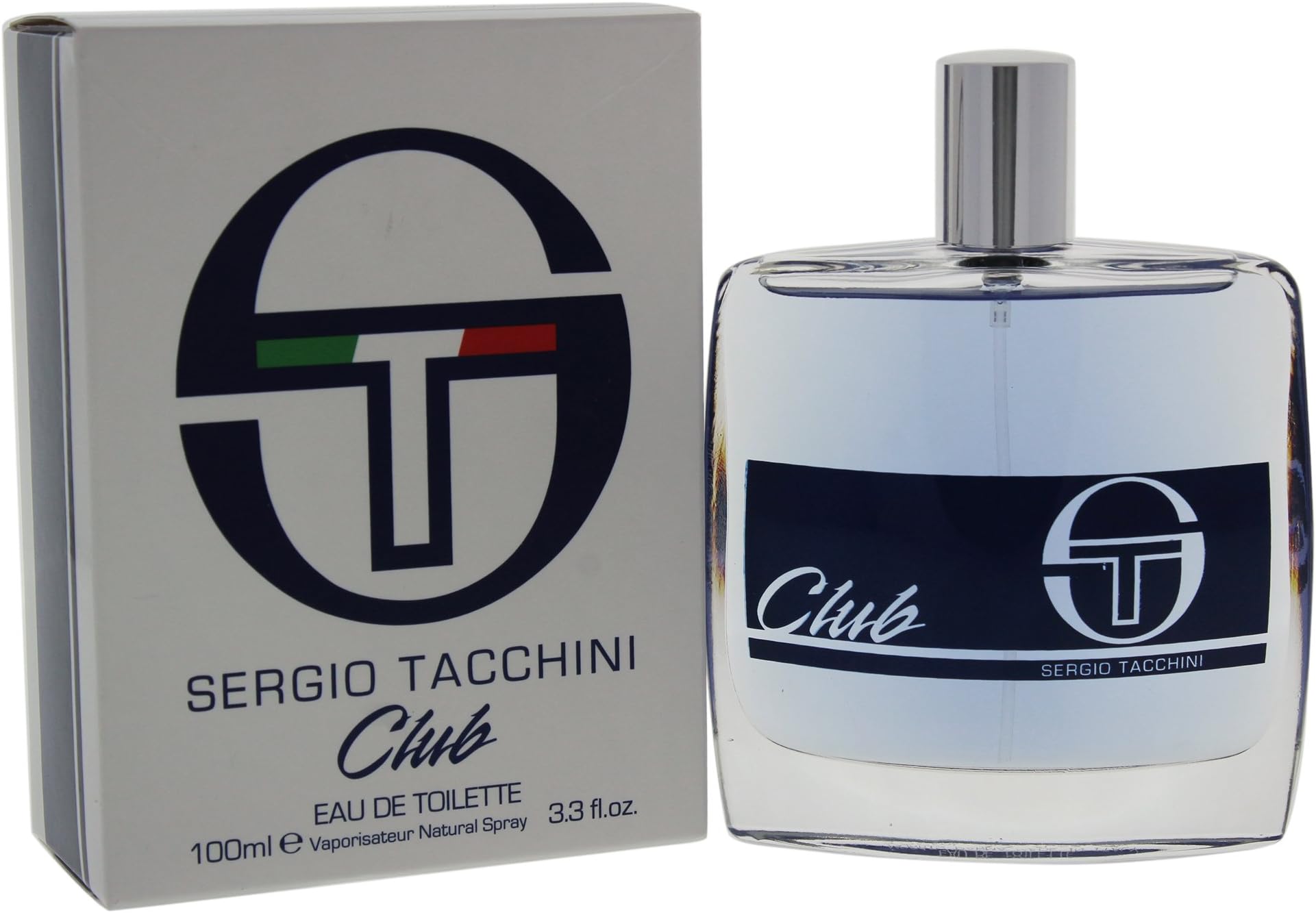 Sergio Tacchini Club by sergio tacchini for men - 3.3 Ounce edt spray, 3.3 Ounce