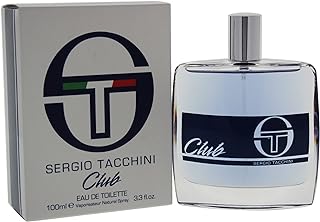Sergio Tacchini Sergio Tacchini Club by Sergio tacchini para homens – Spray edt de 100 ml, 100 ml