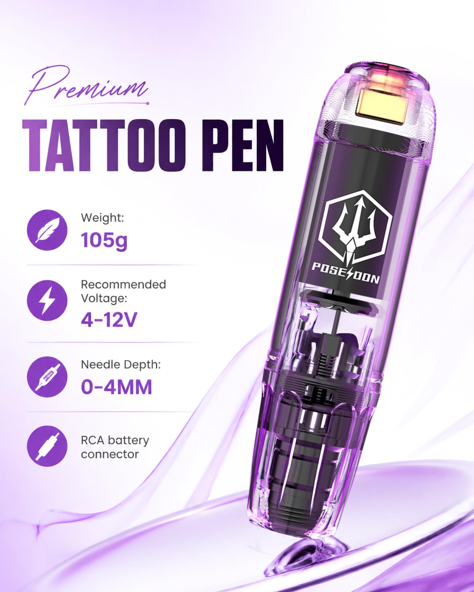 Amazon | POSEIDON タトゥーキット タトゥーガンキット タトゥーペン