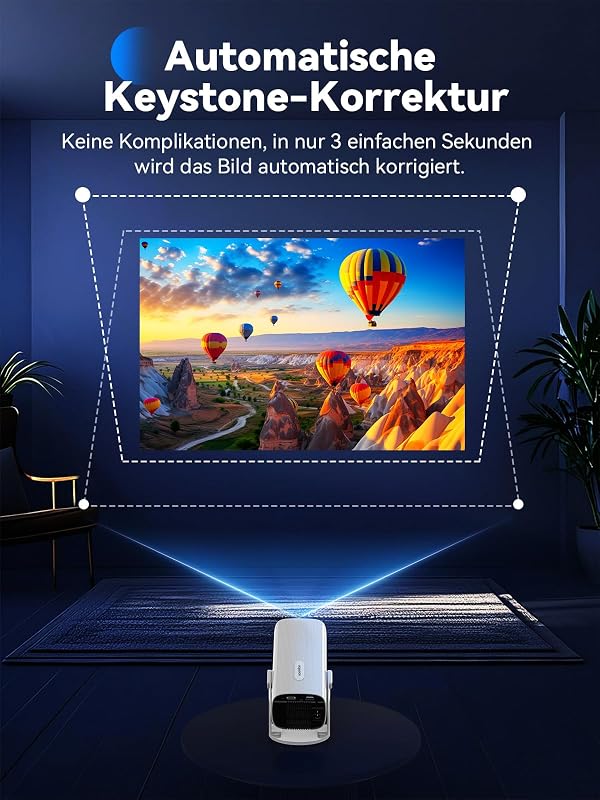 SOOMFON Mini Projektor 1080P Bluetooth Autofókusz Hordozható Okostelefon Tablet Laptop