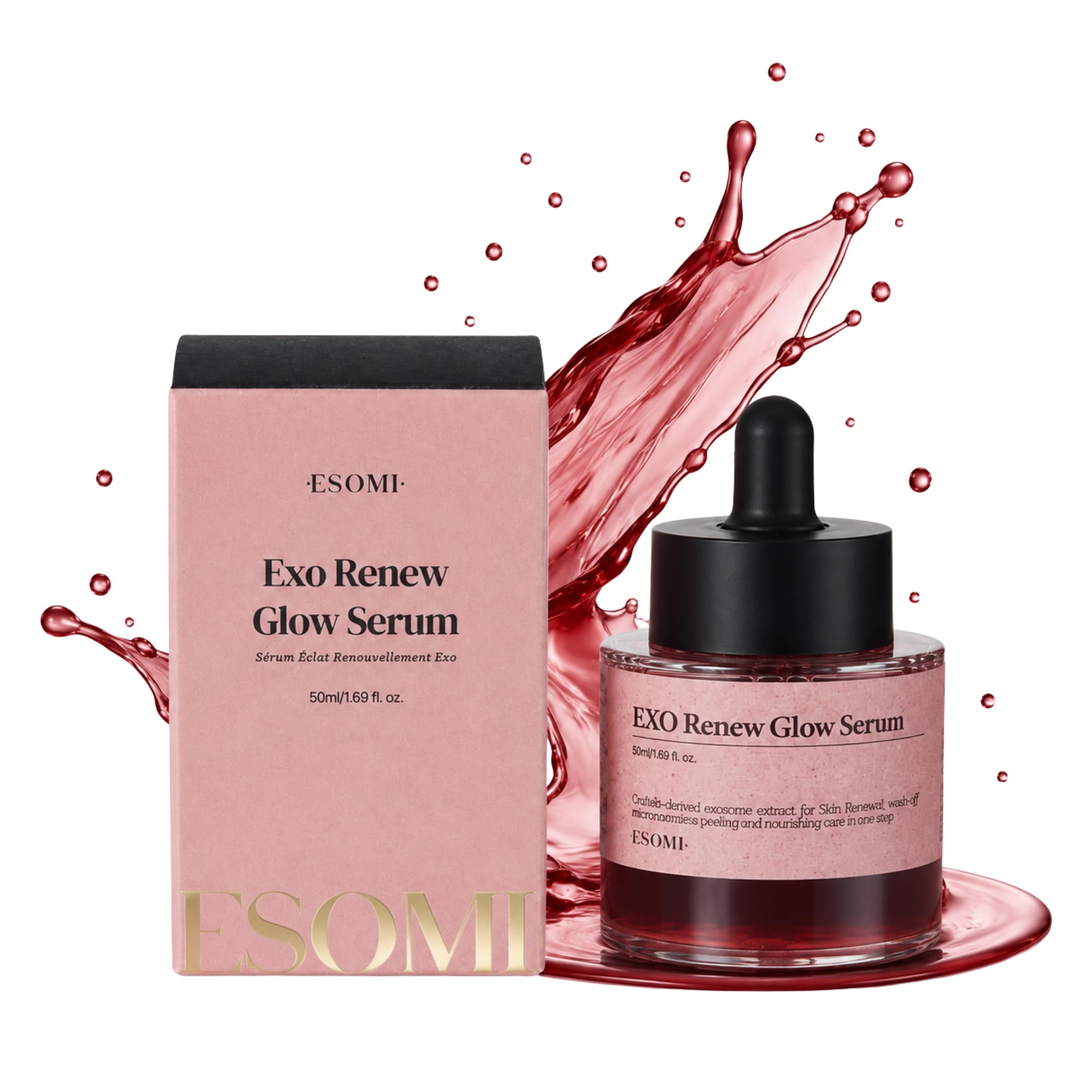 Amazon.com: ESOMI EXO Renew Glow™ Exosome Peeling Serum (Wash off