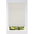 BlindsAvenue Cellular Honeycomb Cordless Shade, 9/16" Single Cell, Blackout, Cotton White, Size: 65.5" W x 48" H