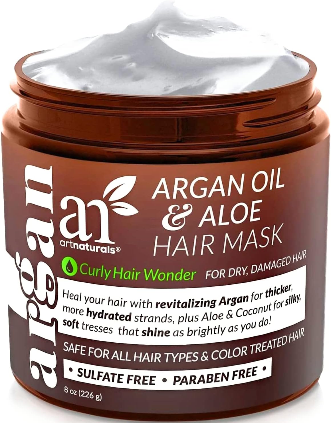 Artnaturals Argan Hair Mask, 8 Ounce - Image 3