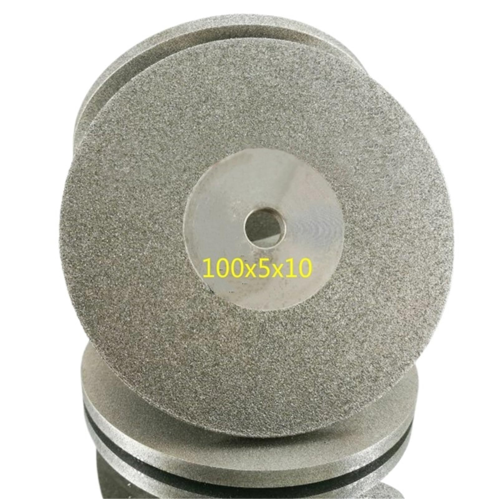 1 szt. 100 mm dwustronna tarcza diamentowa do szlifowania – 4-calowe narzędzie ścierne do obróbki kamieni szlachetnych, ceramiki i stopów(120Grit)