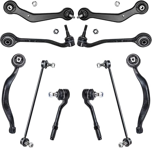 Miniatura 60 de Detroit Axle - Kit de suspensión delantera 2WD para Ford F-150 2004-2005, 2 brazos de control superiores, 2 rótulas inferiores, 2 barras