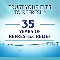 Vista 2 de Refresh Contacts, Eye Drops For Dry Eyes, Contact Lens Comfort, 0.4 Fl Oz Sterile