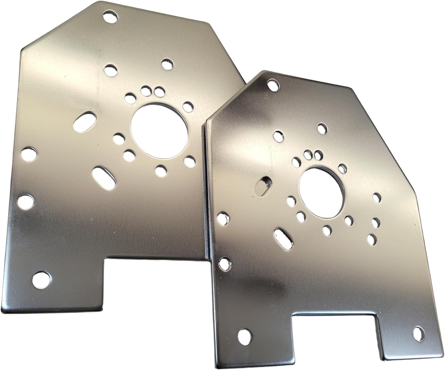 Aluminum Tarp Spool Mounting Bracket for Dump Truck Tarp Systems - Universal Motor & Sprocket Mount [2 Pack]