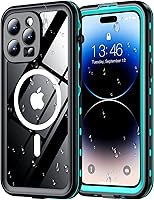 Vista 26 de Red2Fire Funda impermeable para iPhone 16, protector de pantalla integrado y protector de cámara, compatible con MagSafe, cuerpo completo a prueba